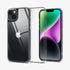 ACS04830 - iPhone 14 Pro Max Case Quartz Hybrid in crystal clear showing the back